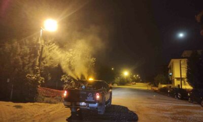 Bilecik Belediyesi’nden ilaçlama çalışması