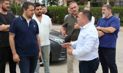 Bilecik’te yıllardır yapımına devam eden stadyum inşaatında inceleme