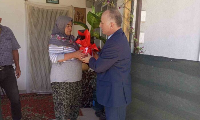 Orman şehidi Tolunay Kocaman’ın ailesine anlamlı ziyaret
