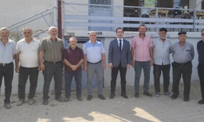 Kaymakam Uçar köylerde vatandaşlarla bir araya geldi
