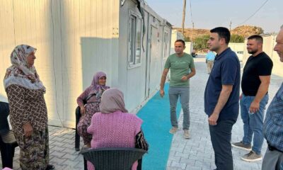 Osmaneli Kaymakamı Abdüssamed Kılıç yangından etkilenen vatandaşlarla buluştu