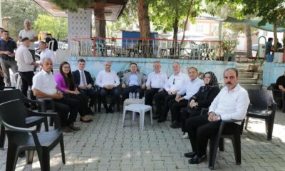 Kütahya Valisi Işın, Simav’da hayır yemeğine katıldı