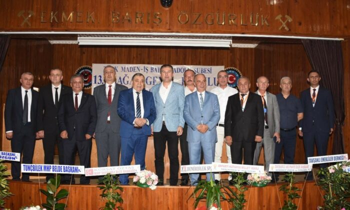 Maden-İş Sendikası Tunçbilek Şubesi’nde kongre heyecanı