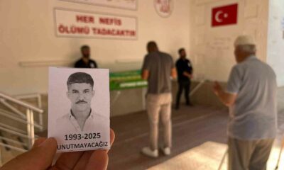 Arkadaşı tarafından tüfekle vurulan 32 yaşındaki adam son yolculuğuna uğurlandı
