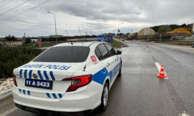 Bilecik’te meydana gelen trafik kazasında 2 kişi yaralandı