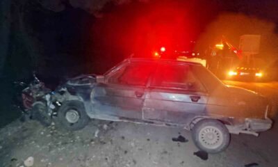 Emet’te otomobille elektrikli bisiklet çarpıştı: 1 ölü