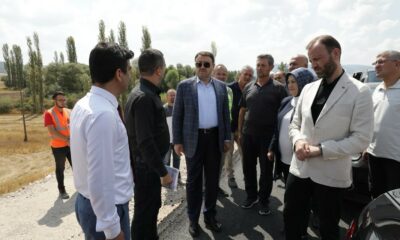 Vali Musa Işın, Hisarcık-Emet köprüsünde incelemelerde bulundu