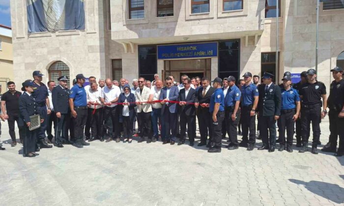 Hisarcık İlçe Emniyet Amirliği yeni hizmet binası törenle açıldı