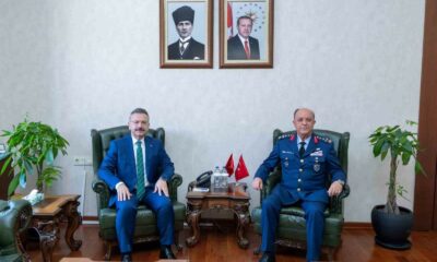 Orgeneral Güneykaya’dan Vali Aksoy’a veda ziyareti