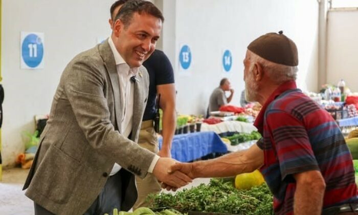 Vali Sözer, pazarcı esnafı ile bir araya geldi