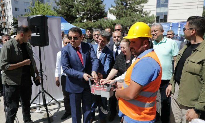 Kütahya’da Şevelli Camii’nin temeli dualarla atıldı