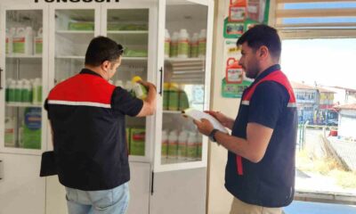 Eskişehir’de bitki koruma ürünleri satış yerlerine çapraz denetim