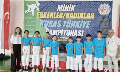 Kütahya Belediyesporlu sporculardan Türkiye Şampiyonası’nda başarı