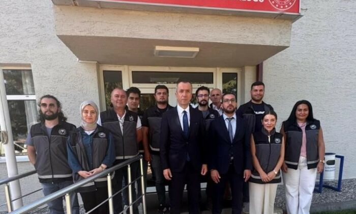 İl Müdürü Çetin Ayvalık, ilçelerde çalışmaları yerinde inceledi