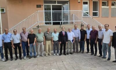 Yenipazar Kaymakamı Uçar, köy muhtarlarıyla bir araya geldi