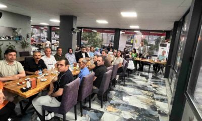 Osmaneli İcra Müdürü Karadaş’a veda yemeği