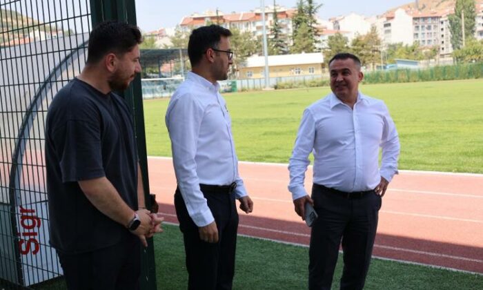 İl Müdürü Demir, Bozüyük’teki spor tesislerini gezdi