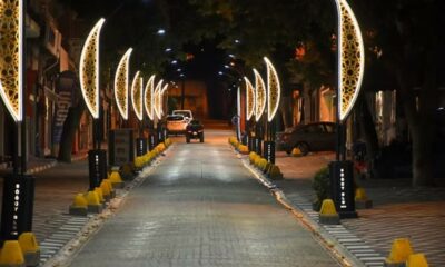 Söğüt’te caddeler ışıl ışıl oldu