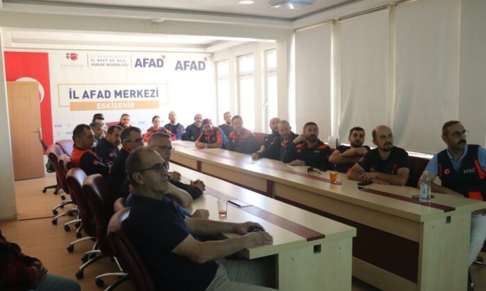 AFAD personeline geniş kapsamlı eğitim