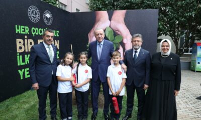 Cumhurbaşkanı Erdoğan, Yeni eğitim öğretim dönemini Ayşen Gürcan ile beraber açtı