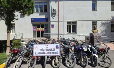 Mahmudiye’de motosiklet operasyonu