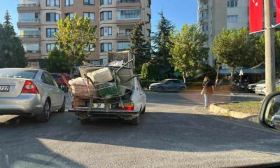 Trafikte tehlike saçtı