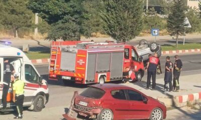 Tavşanlı’da trafik kazası, 2 yaralı