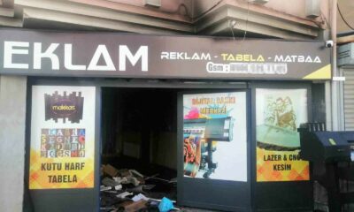 Simav’da iş yerinde çıkan yangın büyümeden söndürüldü