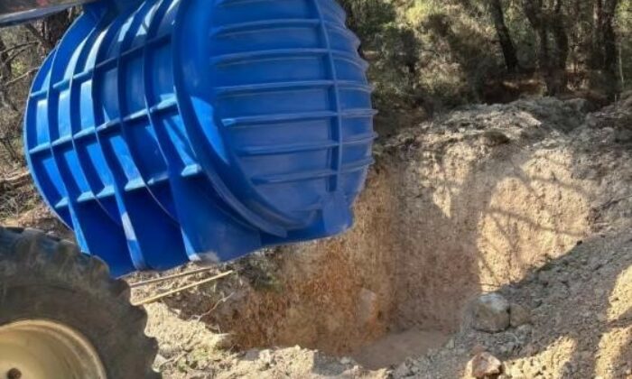 Yeni su deposu ve tank hizmete alındı