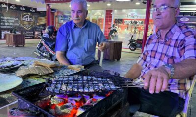Tavşanlı’da balık sezonu mangal ateşi ile başladı