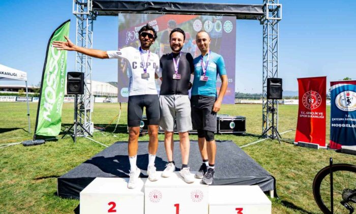 Çaycuma Granfondo’da Eskişehirli sporcu kürsüye çıktı