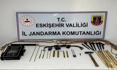 Kaçak kazı yapan 5 şüpheliye jandarmadan suçüstü