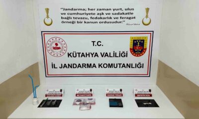 Kütahya’da jandarmadan uyuşturucu operasyonu: 1 tutuklama
