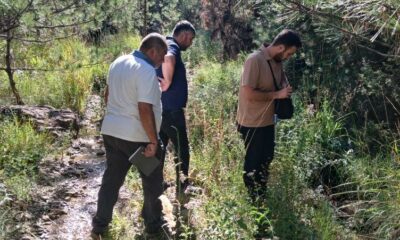 Gediz Gökler Beldesinde sıcak su arama çalışmaları başlatıldı
