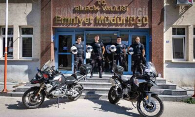 Bilecik’te artık Motosikletli Polis Timleri görevde
