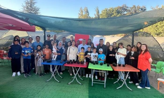 Bozüyük Sevgi Evi öğrencileri fide dikti