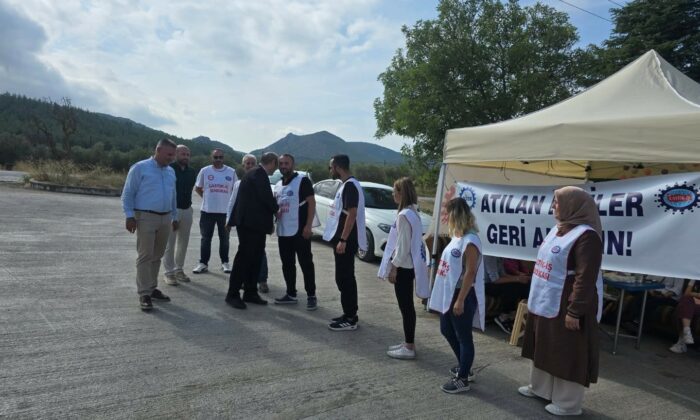 REHAU işçilerine Başkan Dilsiz’den destek