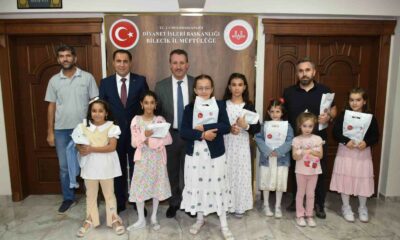Bilecik’te çocuk evlerinde Kuran-ı Kerim sevinci