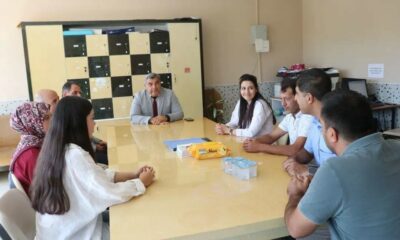 Sünnetci öğrencilere rehberlik ve yönlendirmelerde bulundu