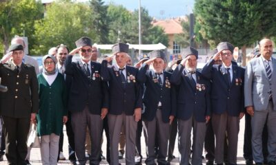 Tavşanlı’da 19 Eylül Gaziler Günü törenle kutlandı