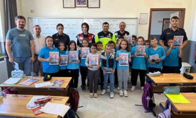 Kütahya’da jandarmadan okul ziyareti ve okul çevresi denetimleri