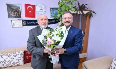Vali Aksoy, Kore gazisini ziyaret etti