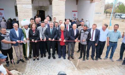 Tarihi Anadolu Selçuklu Hamamkarahisar Ulu Camii yeniden ibadete açıldı