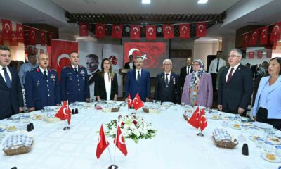 Gaziler ve aileleri onuruna yemek programı düzenlendi