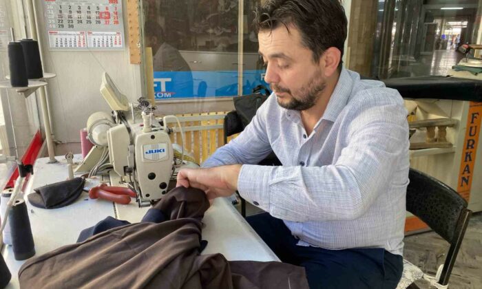 Tadilat talepleri sebebiyle terzi esnafının işi yoğunlaştı