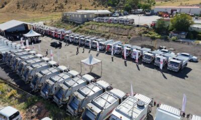 Osmaneli Belediyesine hibe araç desteği