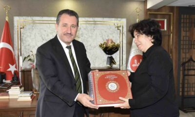 Bilecik’te Altı Nokta Körler Derneği’nden müftülüğe anlamlı görüşme