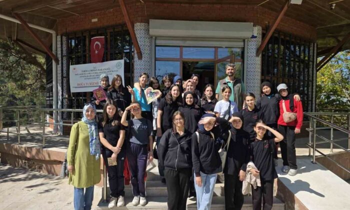 Kütahya’da ortaokulu öğrencilerinden ’Yeşil Vatan’ duyarlılığı