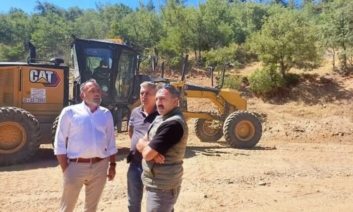 Emet’in 2 köyünde enerji hatlarını yenileme çalışması