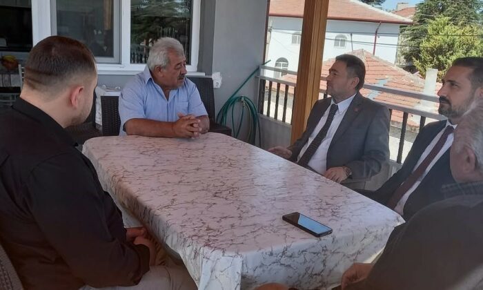 Emirdağ Müftüsü Eker’den Kıbrıs Gazisi Ali Yüksel’e ziyaret